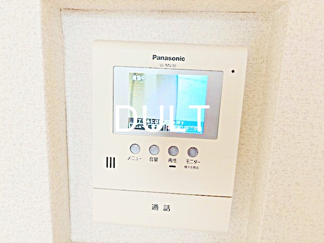 セキュリティ　モニター付きインターホンです。