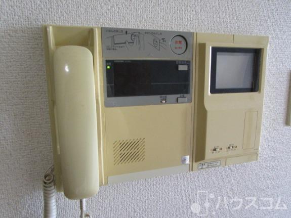 セキュリティ　モニター付きインターホンです！防犯対策もバッチリですね☆