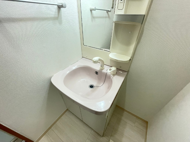 洗面設備　※他の号室の写真です