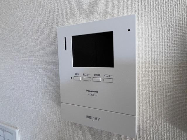 セキュリティ　カメラ付インターホン（イメージ）