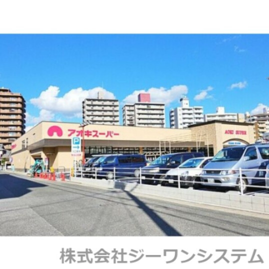 スーパー　アオキスーパー植田店（スーパー）まで2118m