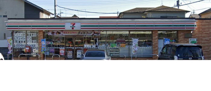 コンビニ　セブン-イレブン 南栗橋７丁目店（コンビニ）まで300m