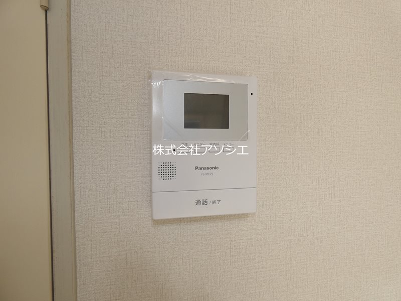 セキュリティ　モニター付きインターホン