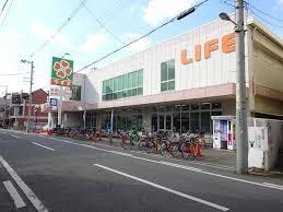 スーパー　ライフ　新深江店（スーパー）まで363m