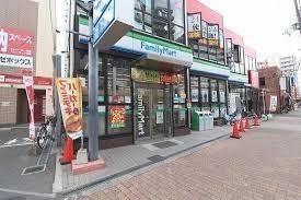 コンビニ　ファミリーマート　新深江駅前店（コンビニ）まで412m
