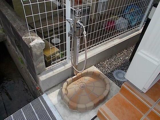 その他共有部分　ペット用足洗い場