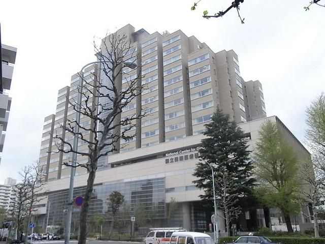 病院　国立国際医療研究センター病院（病院）まで440m