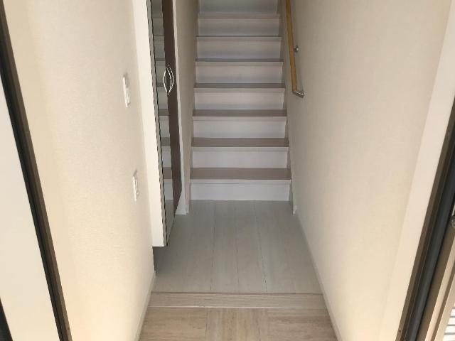 玄関　明るい玄関です