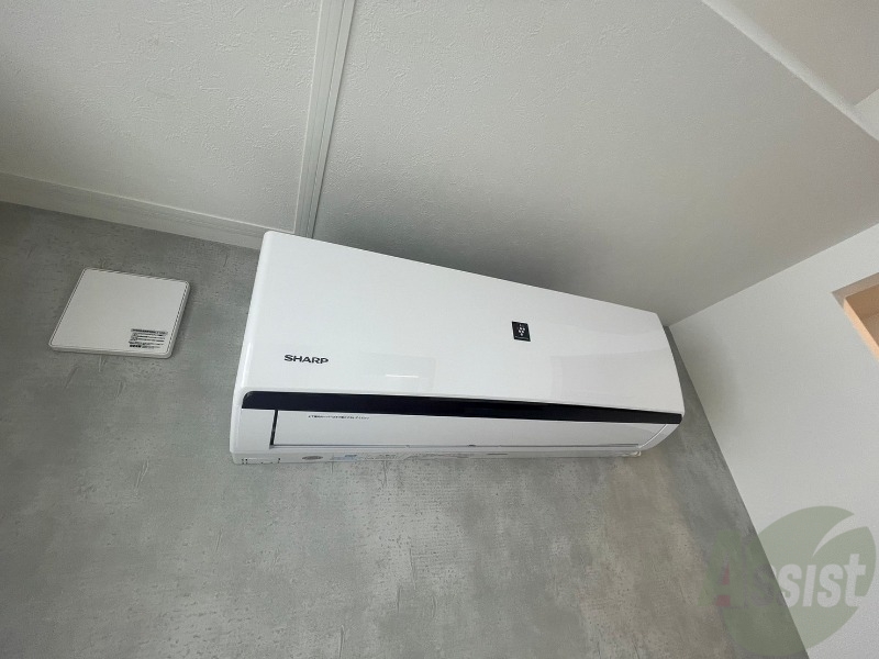 その他設備　こちらはエアコンが設置されております！夏場も快適です！