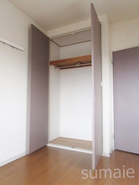 収納　クローゼットです