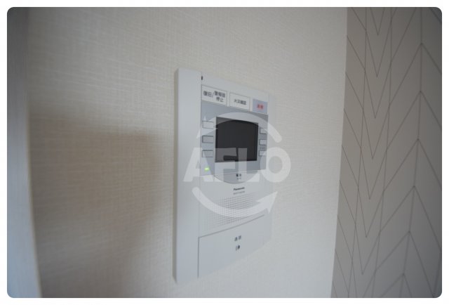セキュリティ　プレサンス上町台筆ヶ崎NORTH　ＴＶ付モニターフォン