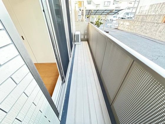 バルコニー　※別部屋の写真です