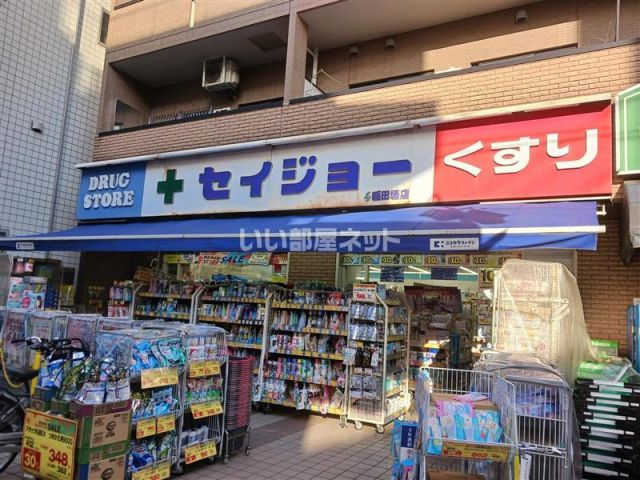 ドラックストア　ココカラファイン くすりセイジョー稲田堤店（ドラッグストア）まで782m