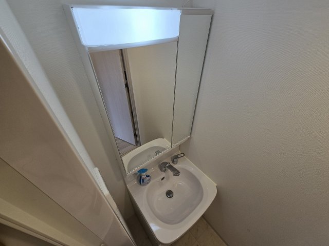 洗面設備　使いやすい洗面所です