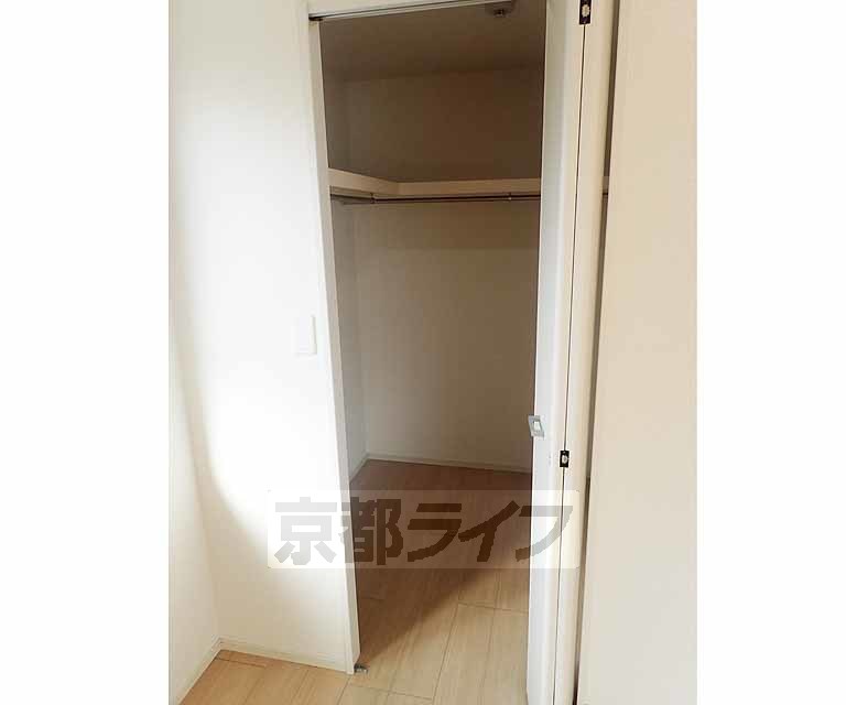 収納　ウォークインクローゼットです。