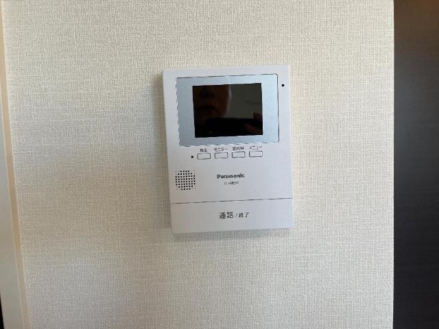 セキュリティ　カメラ付インターホン（イメージ）