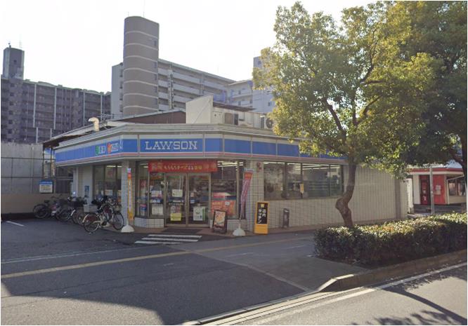 コンビニ　ローソン 東大阪荒本駅前店（コンビニ）まで593m