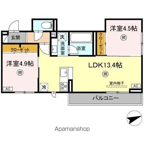 DーROOM伊賀駅東の間取り写真