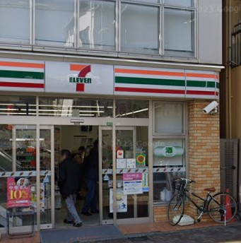 コンビニ　セブンイレブン 西船店（コンビニ）まで738m