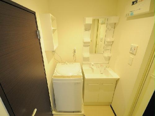 洗面設備　独立洗面台、洗濯機