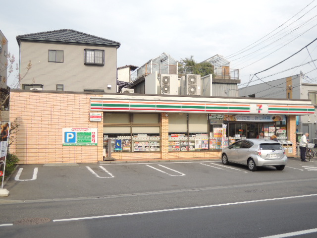 コンビニ　セブンイレブン 足立梅田2丁目店（コンビニ）まで640m