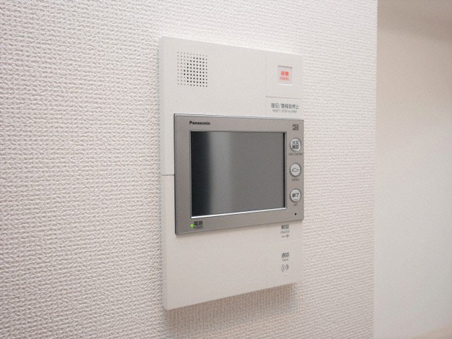 セキュリティ　モニター付きインターフォンです