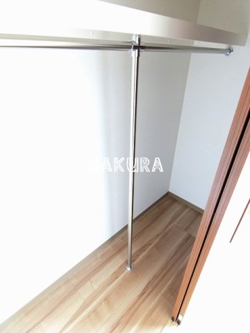 収納　お荷物の多い方でも安心のクローゼット付き♪