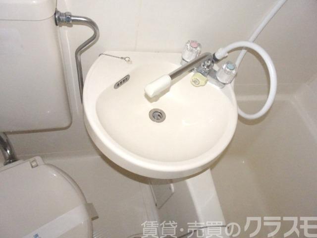 洗面設備　洗面台＆鏡付き♪