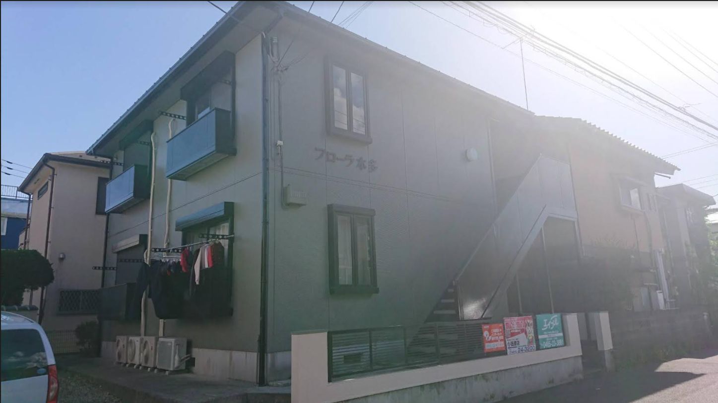 建物外観　フローラ本多の外観です