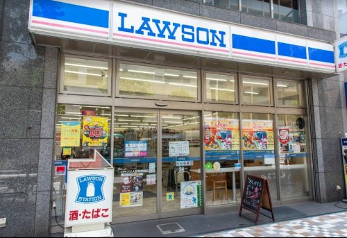 コンビニ　ローソン 人形町駅前店（コンビニ）まで217m