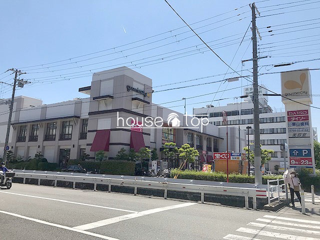 スーパー　グルメシティ今津店（スーパー）まで855m