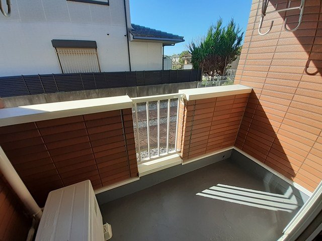 バルコニー　広々としたバルコニーです