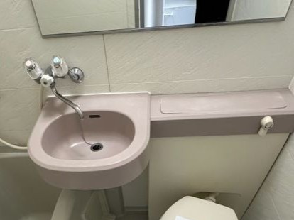 洗面設備　参考写真（同物件別部屋）
