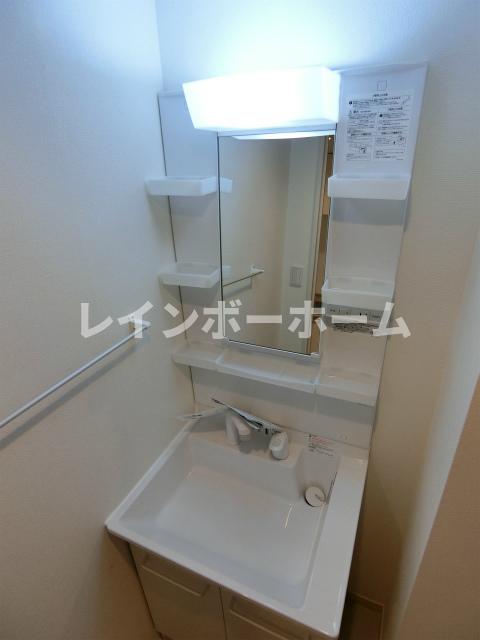 洗面設備　洗面所です