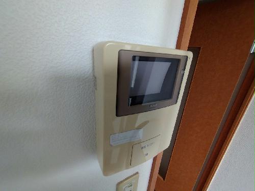 セキュリティ　モニターホン設置