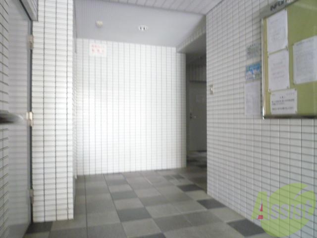ロビー　管理が行き届いてます。
