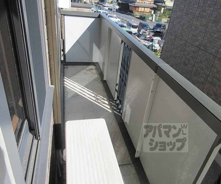 バルコニー　日当たりバッチリ！