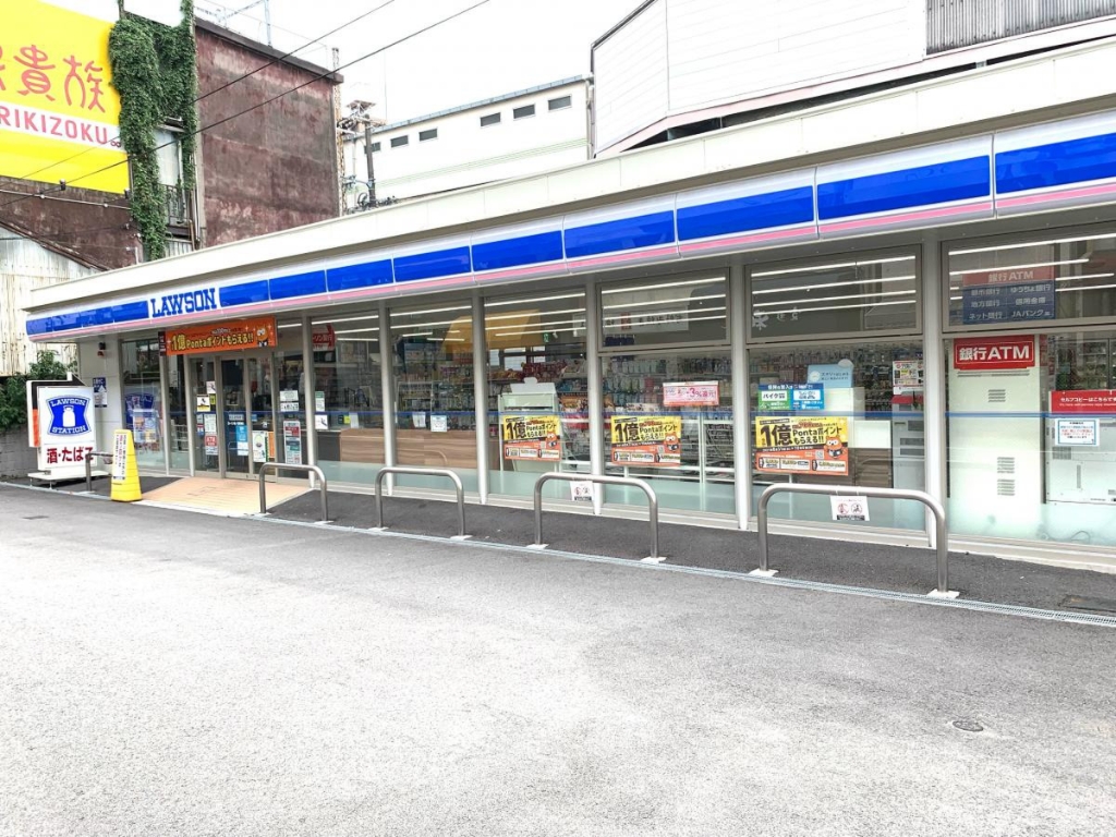 コンビニ　ローソン 森ノ宮駅南店（コンビニ）まで524m