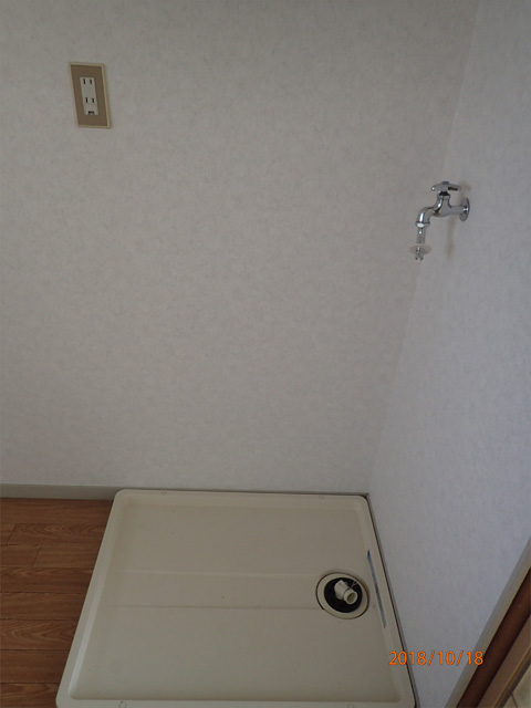 その他設備　洗濯機置き場