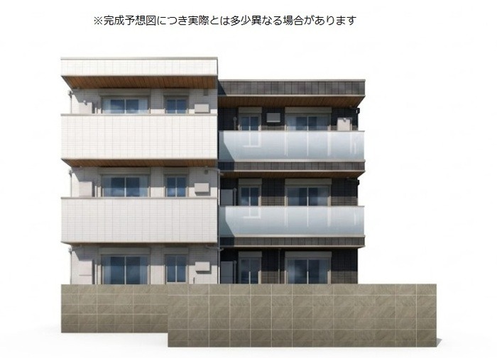 建物外観　完成イメージ