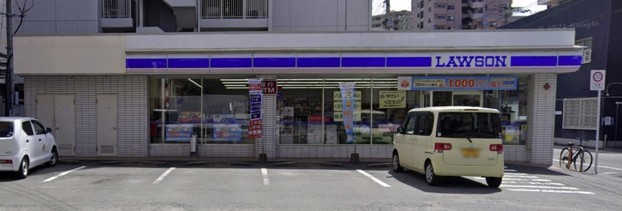 コンビニ　ローソン 久留米大手町店（コンビニ）まで1007m