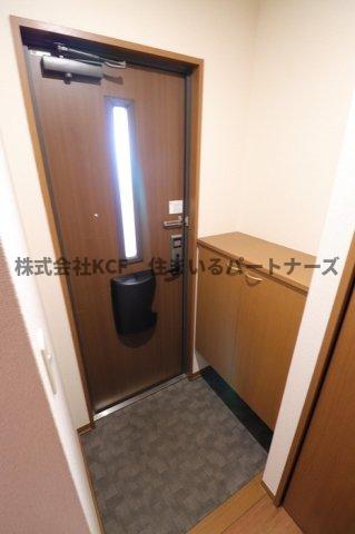 玄関　落ち着いた玄関です