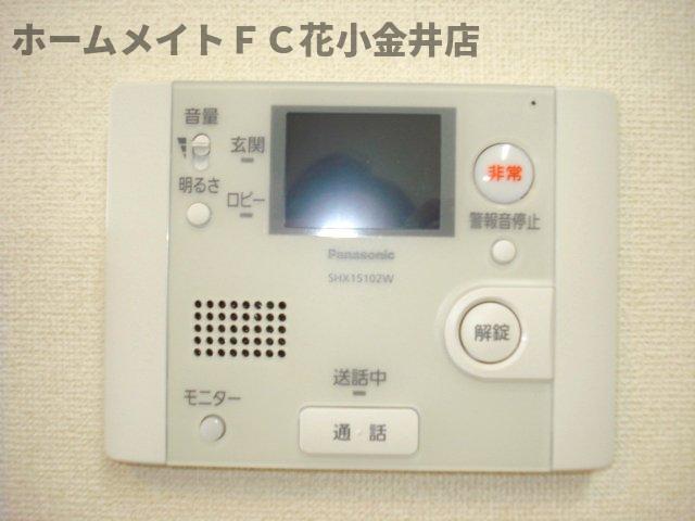 セキュリティ　カメラ付インターホン