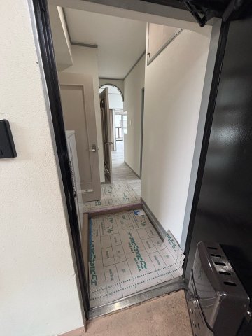 玄関　明るい玄関です