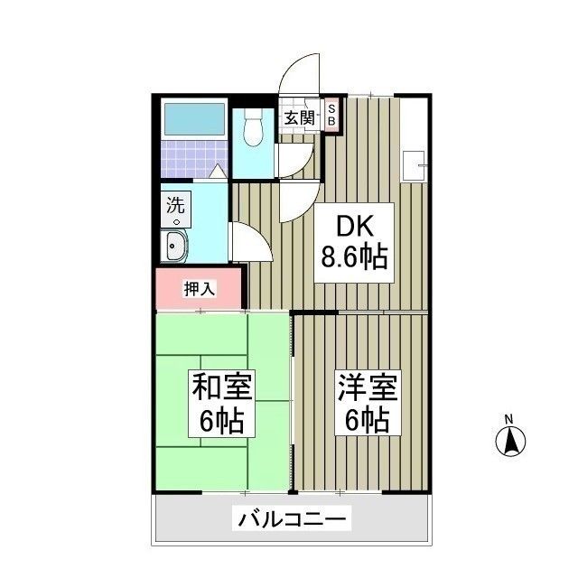 プレセランスアドニードの間取り写真