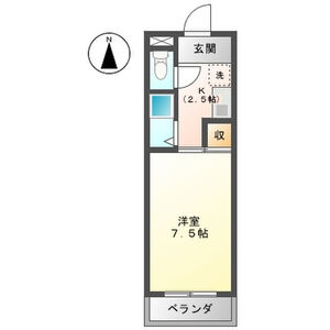 スカイレジデンスの間取り写真