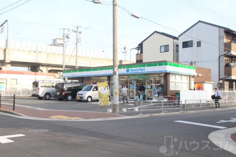 コンビニ　ファミリーマートあびこ駅西店（コンビニ）まで380m