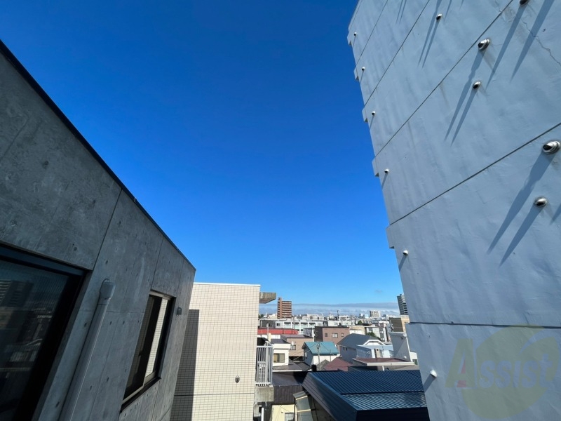眺望　眺望はこちら。静かな住宅街という印象を受けました。