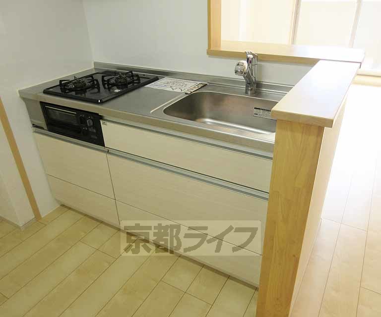 キッチン　システムキッチンで使いやすいです！