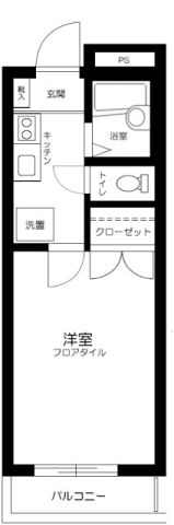 ウィズ末広の間取り写真